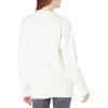 Cable Stitch Women’s Cozy Oversized Patch Pocket Cardigan – V-Neck Long Sleeve Button Front Sweater Coatigan(Ivory)