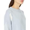 Cable Stitch Women’s Intarsia Sweater – Star, Lightning Bolt, Heart Graphics Long Sleeve Crewneck Pullover Top(Sky Blue/White Lightning Bolt)