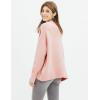 Cable Stitch Women’s Mock Neck Cozy Sweater – Oversized Soft Long Sleeve Drop Shoulder High Low Hem Slouchy Pullover Top(Camille)