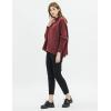 Cable Stitch Women’s Mock Neck Cozy Sweater – Oversized Soft Long Sleeve Drop Shoulder High Low Hem Slouchy Pullover Top(Wine)