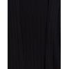 Cable Stitch Women’s Open Front Cable Cardigan – Long Sleeve Lightweight Sweater Knit Cover-Up(Black)