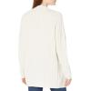Cable Stitch Women’s Open Front Cable Cardigan – Long Sleeve Lightweight Sweater Knit Cover-Up(Heather Birch)