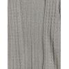 Cable Stitch Women’s Open Front Cable Cardigan – Long Sleeve Lightweight Sweater Knit Cover-Up(Heather Grey)