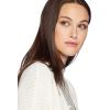 Cable Stitch Women’s Open Front Waffle Stitch Knit Cardigan – Long Sleeve Casual Sweater Coat with Pockets(White)