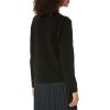 Cable Stitch Women’s Oversized Argyle Intarsia Sweater – Mock Neck Long Sleeve Drop Shoulder Pullover Knit Top