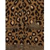 Cable Stitch Women’s Oversized Button Front Leopard Plaid Print Sweater Cardigan with Pockets - V-Neck Jacquard Coatigan(Multi Olive)