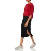 Cable Stitch Women’s Tie Back Sweater – Crewneck Long Sleeve Textured Striped Solid Color Pullover Knit Top(Rouge)
