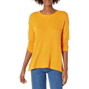 Cable Stitch Women’s Lightweight Long Sleeve Button Pullover Top(Mustard)