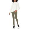 Cable Stitch Women’s Cable Sleeve Ribbed Sweater – Mock Neck Long Blouson Lantern Sleeve Pullover Top(Birch White)